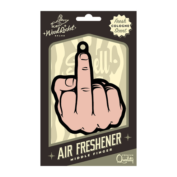 Middle Finger: Peach Air Freshener