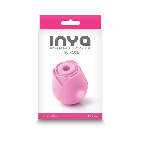 INYA The Rose Rechargeable Suction Vibe - Pink