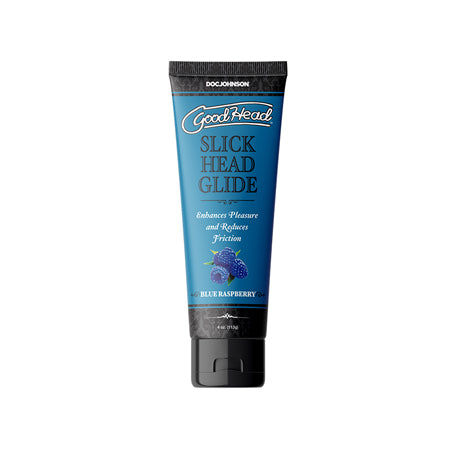 GoodHead Slick Head Glide - 4 oz Blue Raspberry