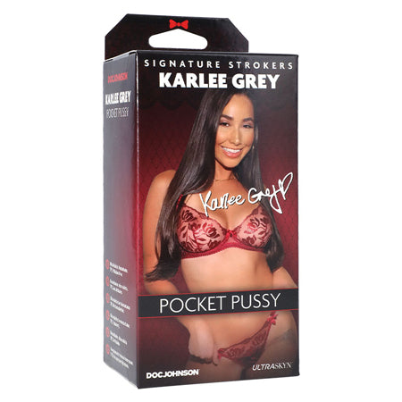 Signature Strokers ULTRASKYN Pocket Pussy  - Karlee Grey