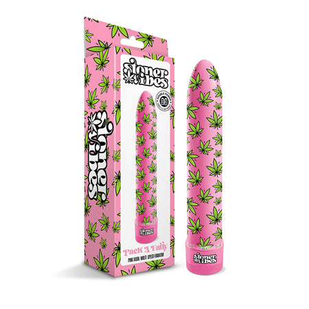 Stoner Vibes Pack A Fatty Multi Speed Vibrator - Pink Kush