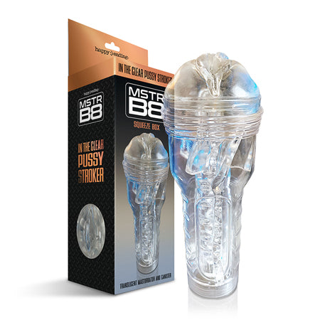 MSTR B8 In the Clear Pussy Stroker - Clear