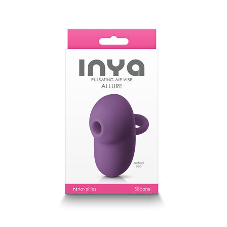 INYA Allure Pulsating Air Vibe - Dark Purple