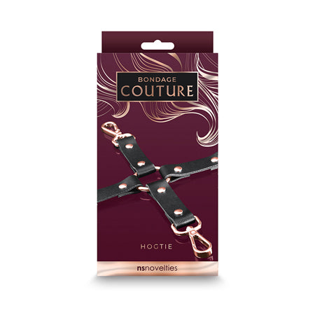 Bondage Couture Hog Tie - Black