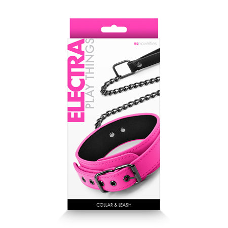 Electra Collar & Leash - Pink