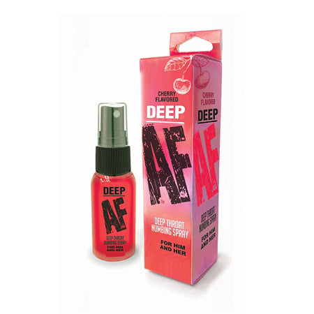 Deep Af Deep Throat Numbing Spray -  Cherry - 1 Fl. Oz.