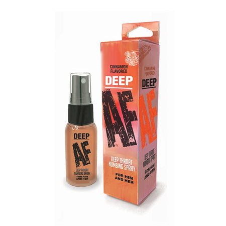 Deep Af Deep Throat Numbing Spray -  Cinnamon - 1 Fl. Oz.
