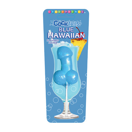 Cocktails Flavored Sucker - Blue Hawaiian