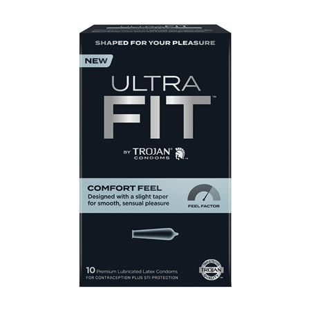 Trojan Ultrafit Comfort Feel Condom - Pack of 10