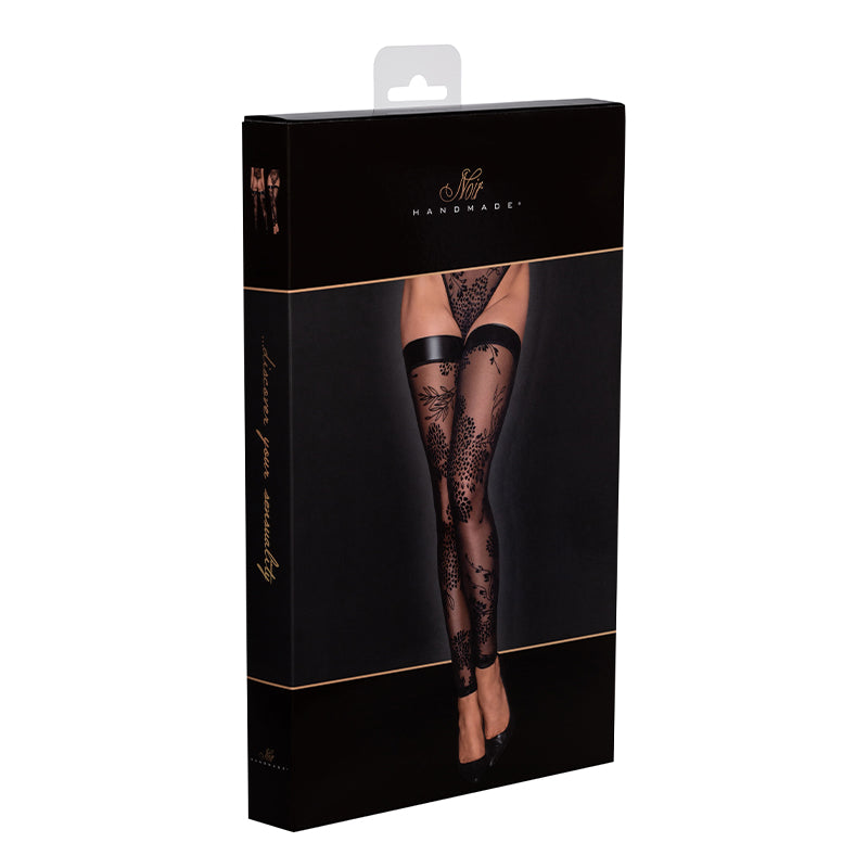 Noir Handmade Tulle Stock Embroidery XXL