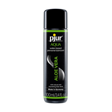 Pjur Aqua Aloe Vera Water Based Personal Lubricant - 100 ml Bottle