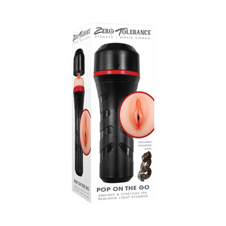 Zero Tolerance Pop On the Go Stroker - Light
