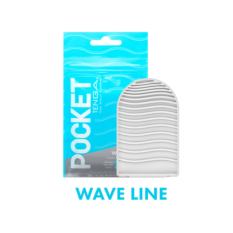 Tenga Pocket Wavy Line