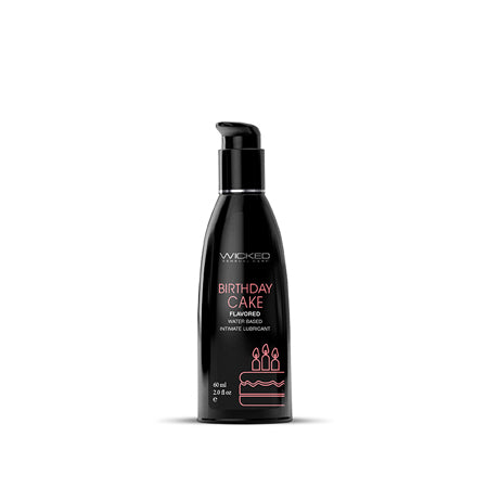 Wicked Sensual Care Water Based Lubricant - 2 oz Birthday Cake