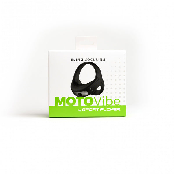 Sport Fucker Motovibe Sling Cockring w/Remote - Black