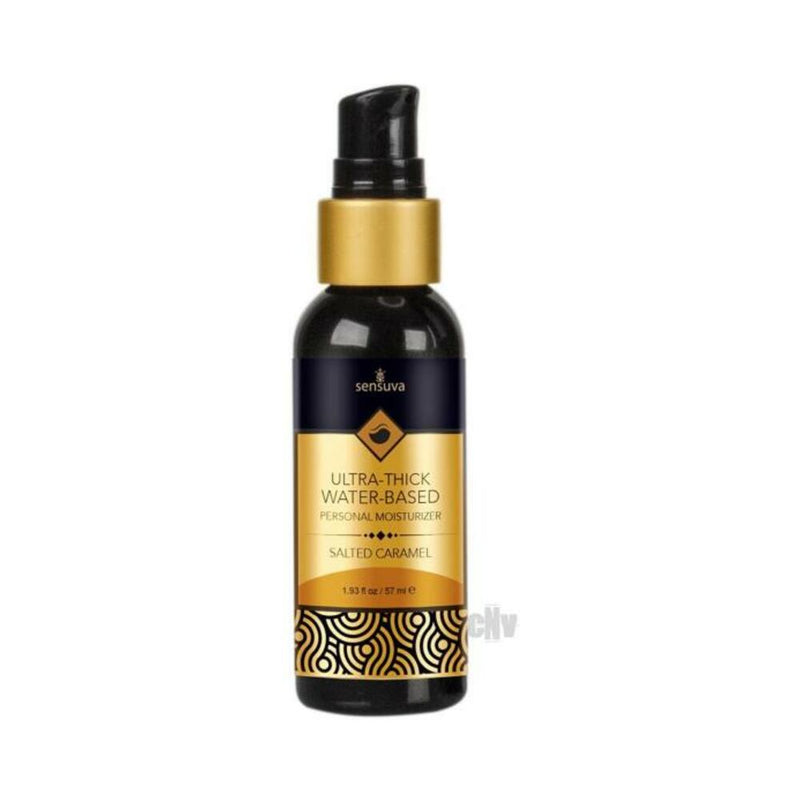 Sensuva Ultra Thick Water Based Moisturizer Salted Caramel 1.93oz