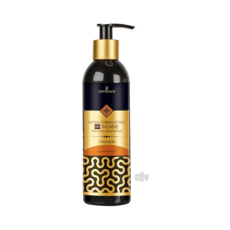 Sensuva Ultra Stimulating On Insane Moisturizer Cinnabun 8.12oz