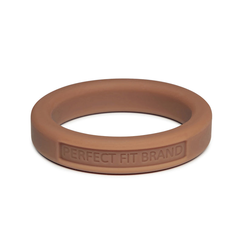 Classic 1.4&quot; (36 mm) Silicone Med. Stretch Penis Ring Skintone 2