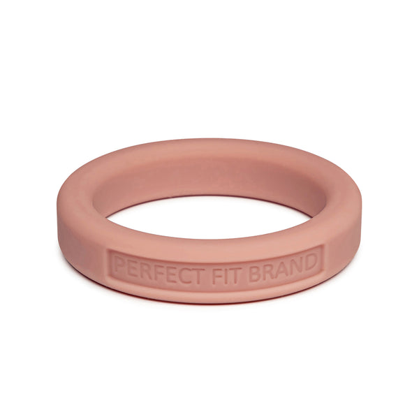 Classic 1.4&quot; (36 mm) Silicone Med. Stretch Penis Ring Skintone 5