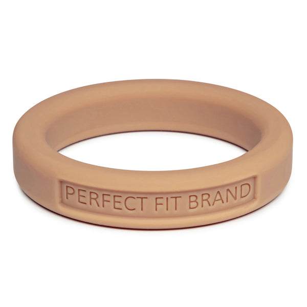 Classic 1.75&quot; (44 mm) Silicone Med. Stretch Penis Ring Skintone 3