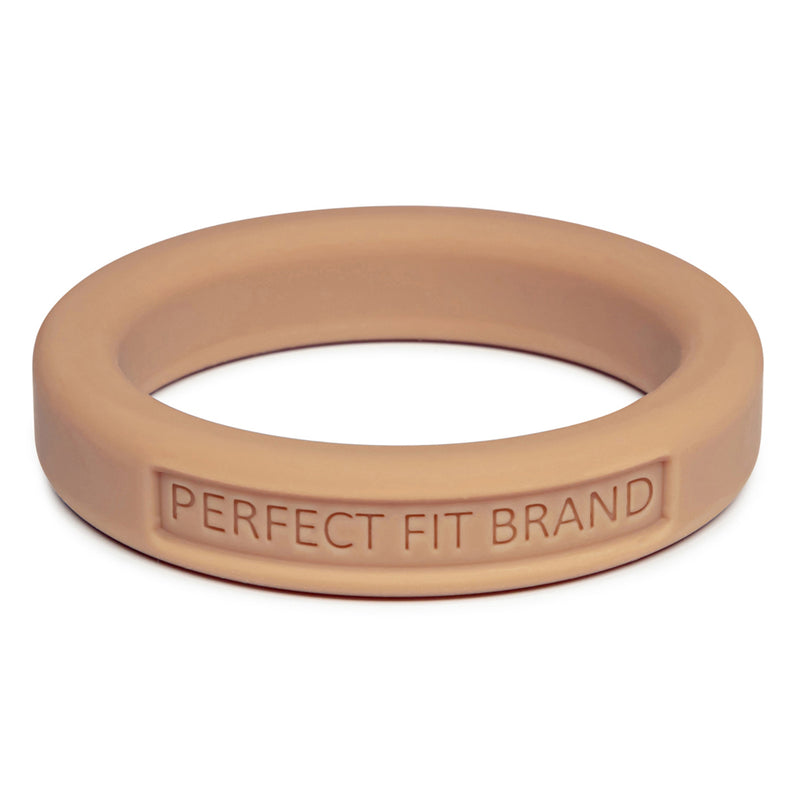 Classic 1.75&quot; (44 mm) Silicone Med. Stretch Penis Ring Skintone 3