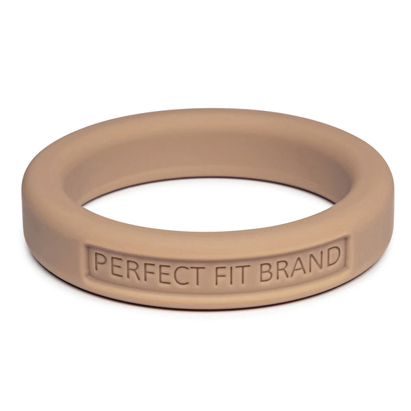 Classic 1.75&quot; (44 mm) Silicone Med. Stretch Penis Ring Skintone 4