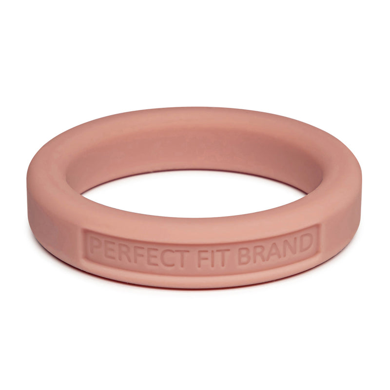 Classic 1.75&quot; (44 mm) Silicone Med. Stretch Penis Ring Skintone 5