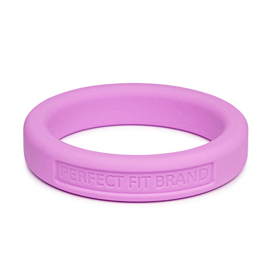 Classic 1.75" (44 mm) Silicone Med. Stretch Penis Ring Pink