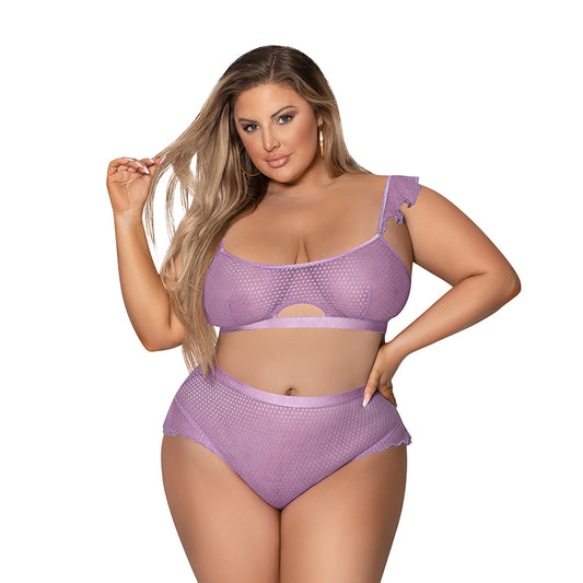MS Girl Next Door Bralette & Panty Queen
