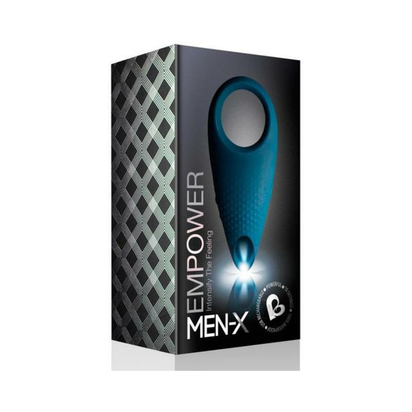 Rocks Off Men-x Empower Couples Stimulator - Blue