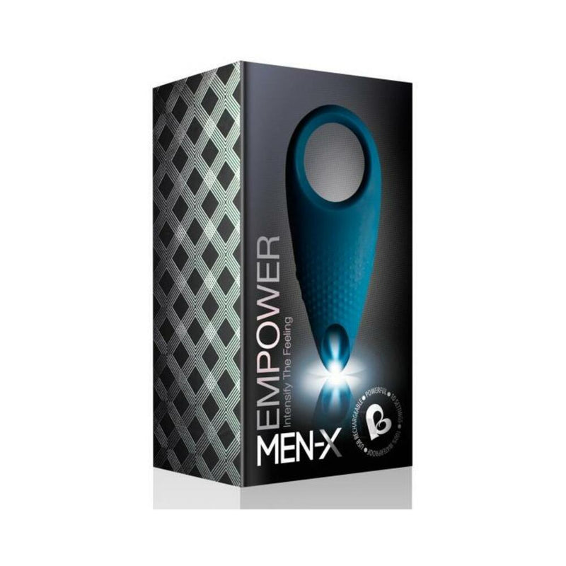 Rocks Off Men-x Empower Couples Stimulator - Blue
