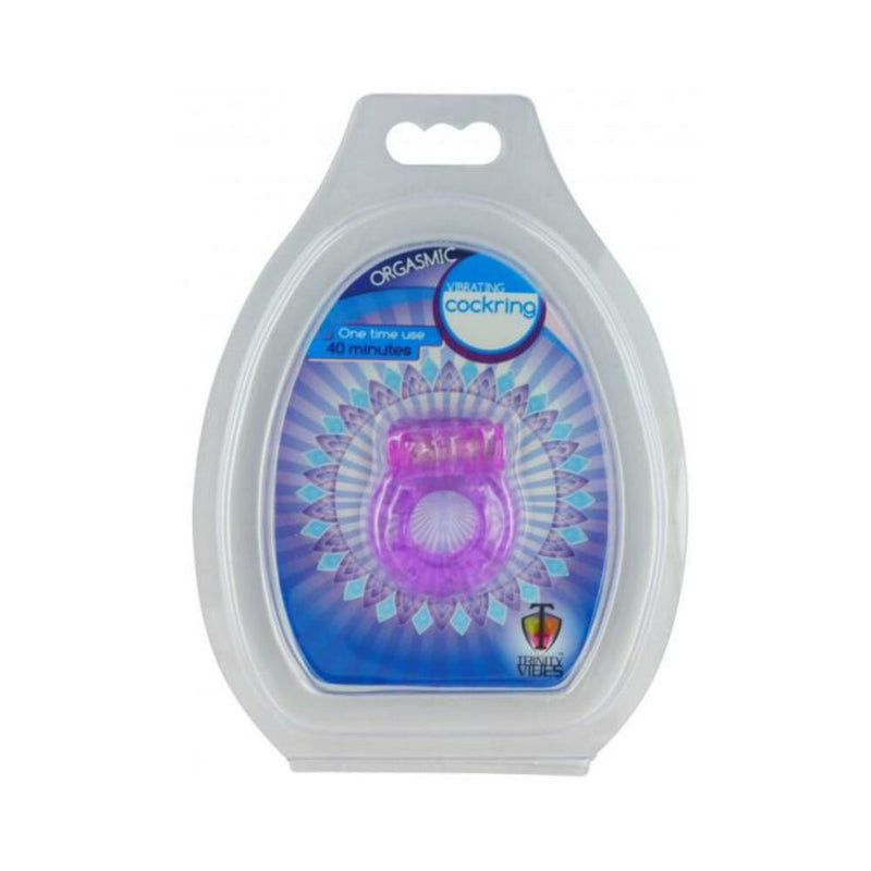 Orgasmic Vibrating Cockring Purple