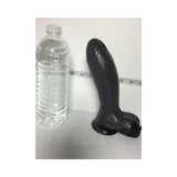 Inflatable Suction Cup Realistic Dildo Black