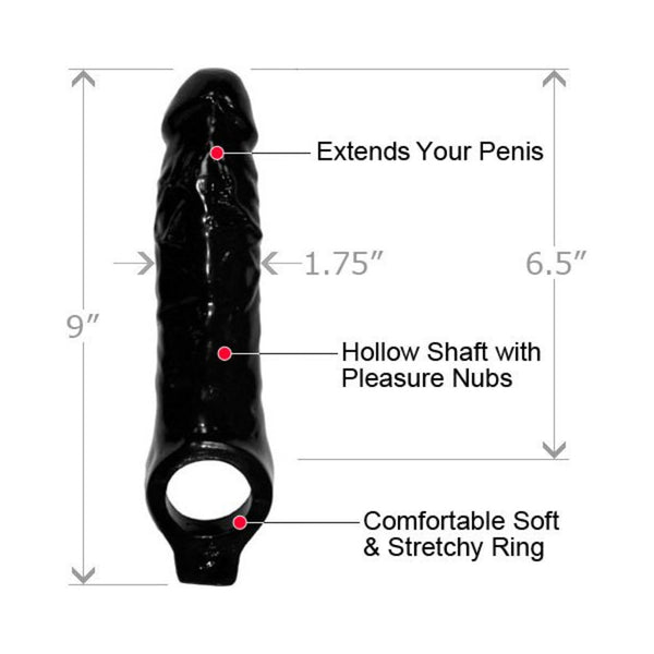 Black Mamba Cock Sheath Penis Extender