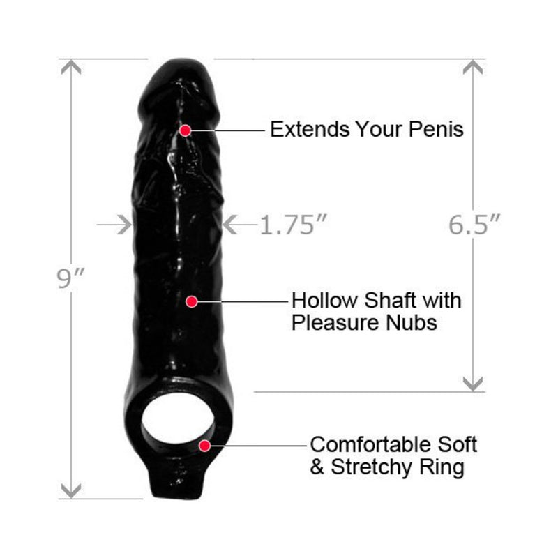 Black Mamba Cock Sheath Penis Extender