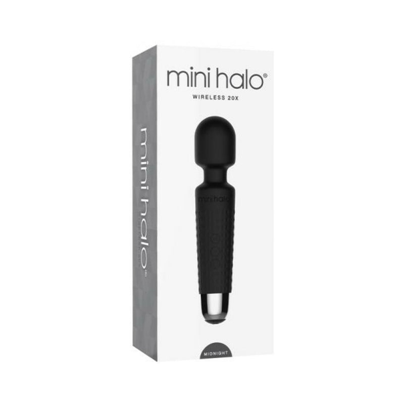 Mini Halo Wireless Wand 20x Silicone Midnight