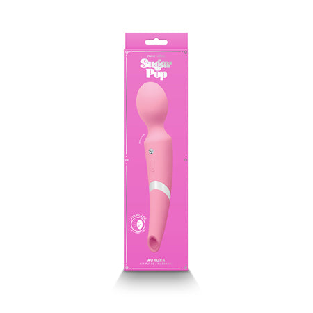 Sugar Pop Aurora Air Pulse Massager Wand - Pink