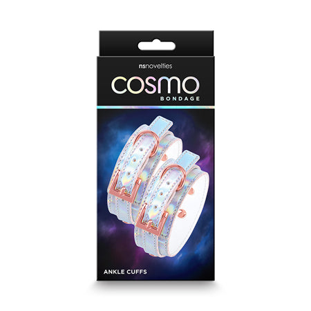 Cosmo Bondage Ankle Cuffs - Rainbow