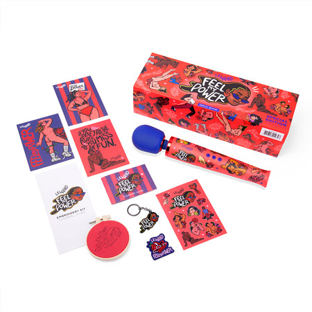 Le Wand Feel My Power 2022 Kelly Malka Special Edition Wand Massager