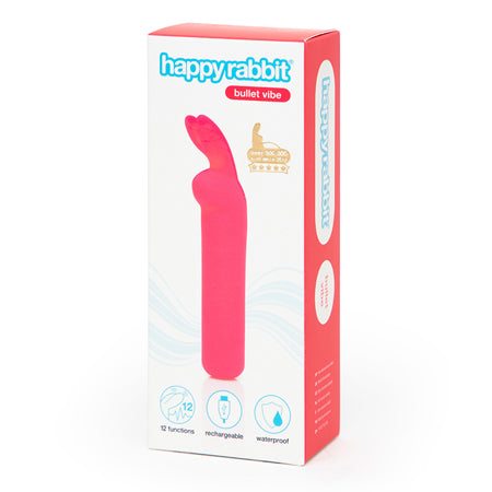 Happy Rabbit Rechargeable Bullet - Pink