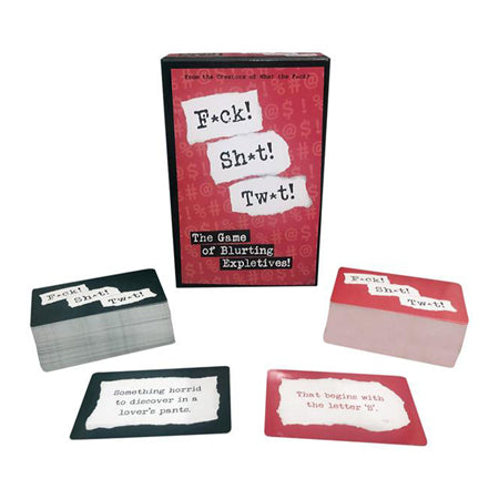 F ck! Sh t! Tw t! Card Game