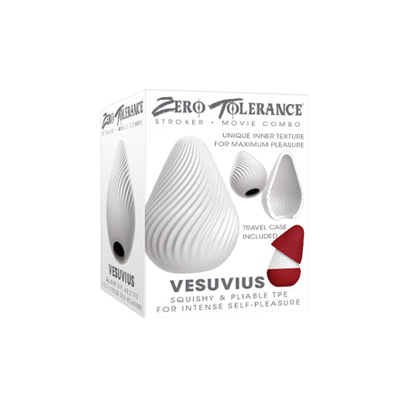Zero Tolerance Vesuvias Stroker - White