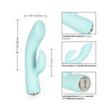 Pave Marilyn  Green Rabbit Style Vibrator