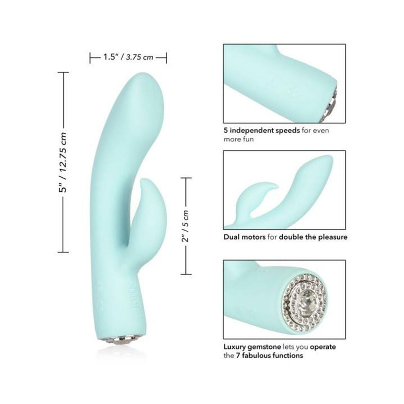 Pave Marilyn  Green Rabbit Style Vibrator