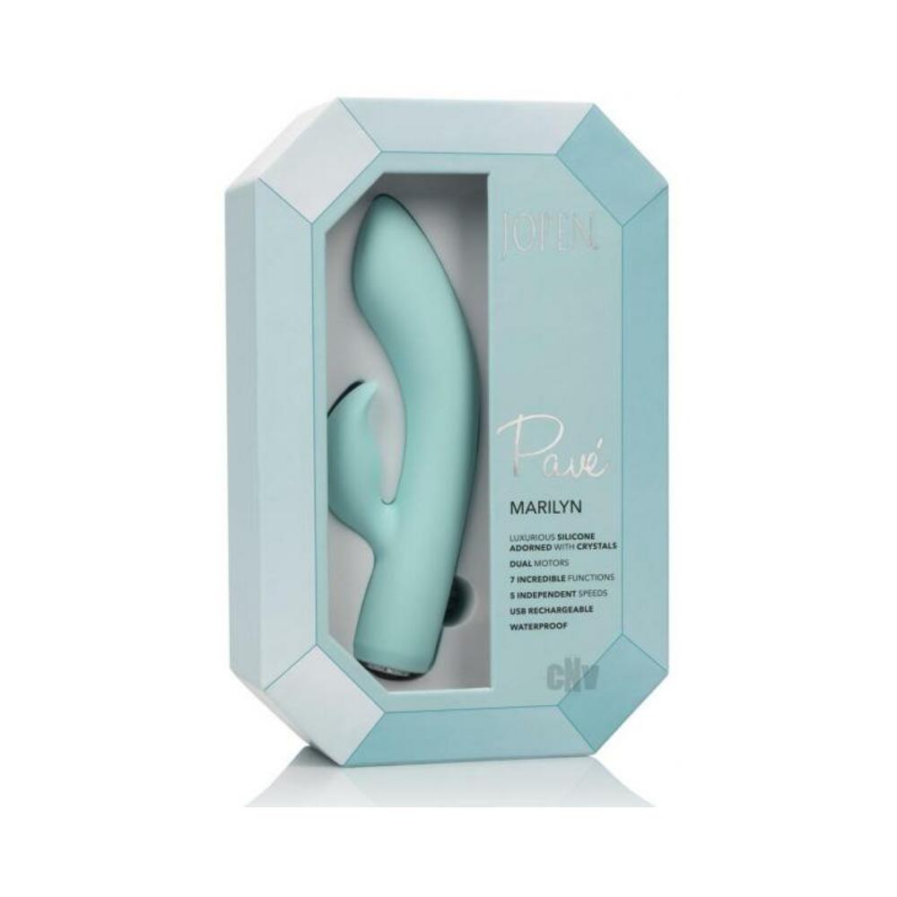Pave Marilyn  Green Rabbit Style Vibrator