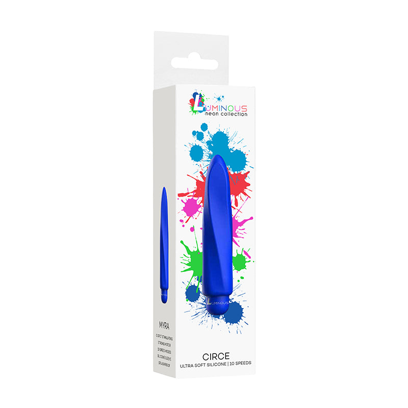 Luminous Myra ABS Bullet  10 Speeds Blue