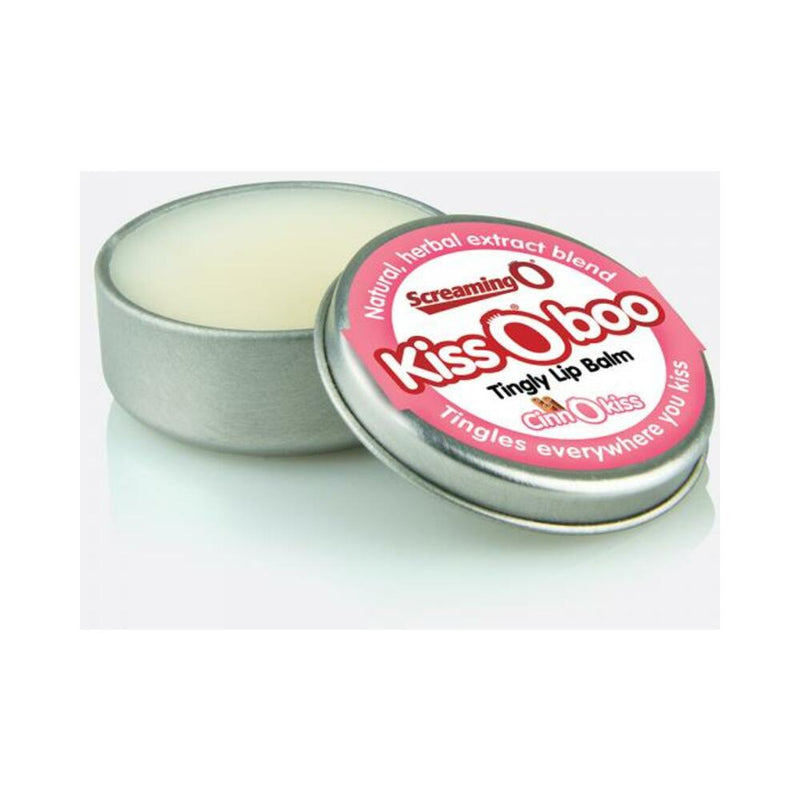 KissOboo Tingly Lip Balm Cinnamon .45oz Tin