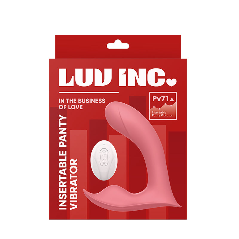 Luv Inc PV71 Insertable Panty Vibr Taupe