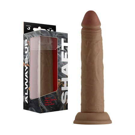 Shaft Model J Liquid Silicone 7.5' Dong - Oak