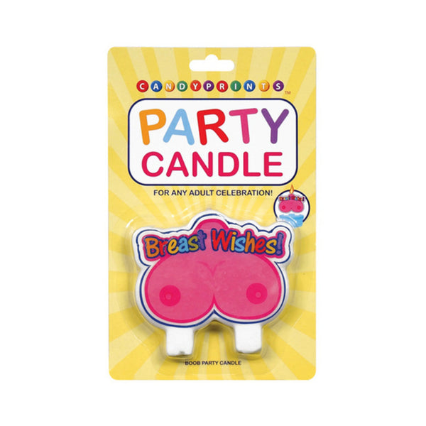 Breast Wishes Party Candle